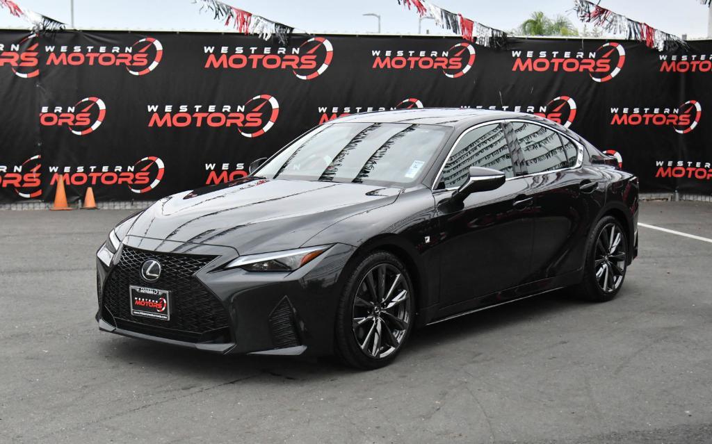 used 2023 Lexus IS 350 car, priced at $41,487