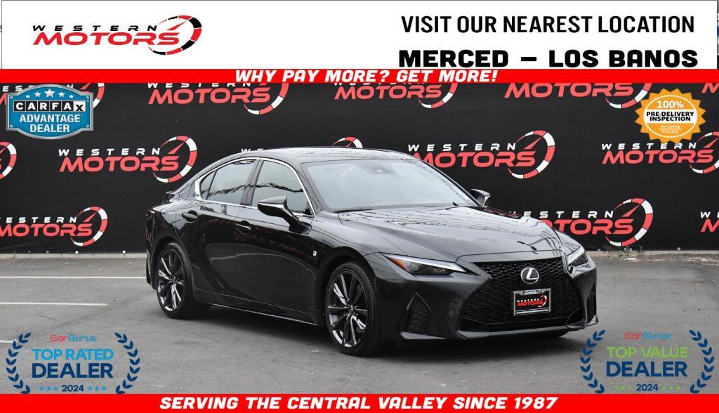 used 2023 Lexus IS 350 car, priced at $41,487