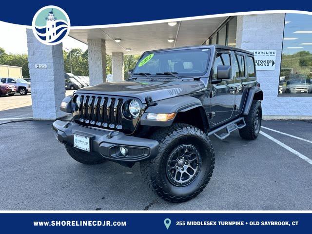used 2022 Jeep Wrangler Unlimited car, priced at $32,695