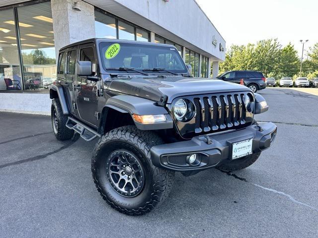 used 2022 Jeep Wrangler Unlimited car, priced at $32,695