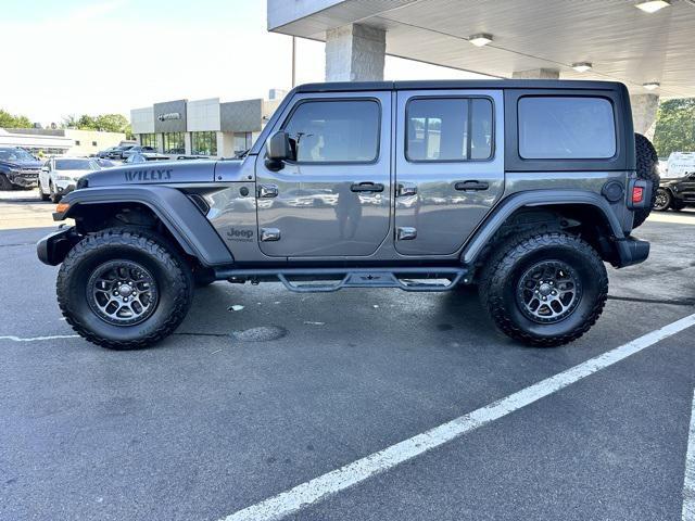 used 2022 Jeep Wrangler Unlimited car, priced at $32,695