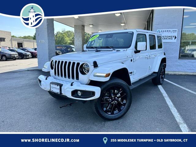 used 2022 Jeep Wrangler Unlimited car, priced at $38,124