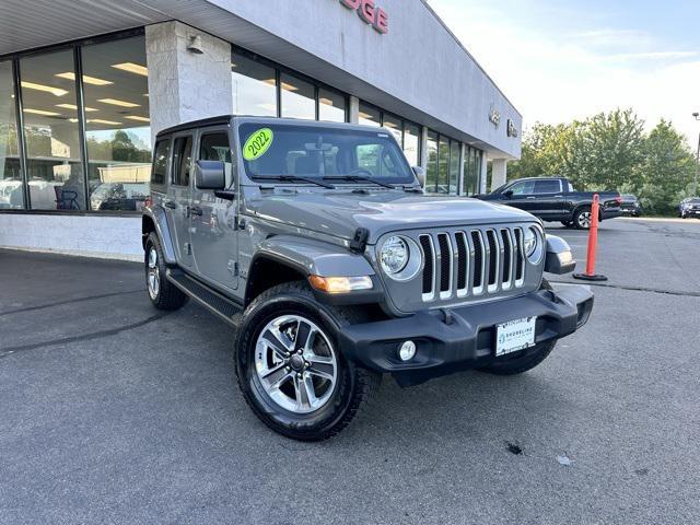 used 2022 Jeep Wrangler Unlimited car, priced at $39,537