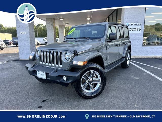 used 2022 Jeep Wrangler Unlimited car, priced at $39,537