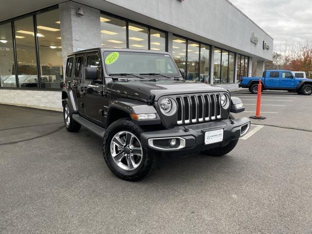 used 2020 Jeep Wrangler Unlimited car, priced at $31,154