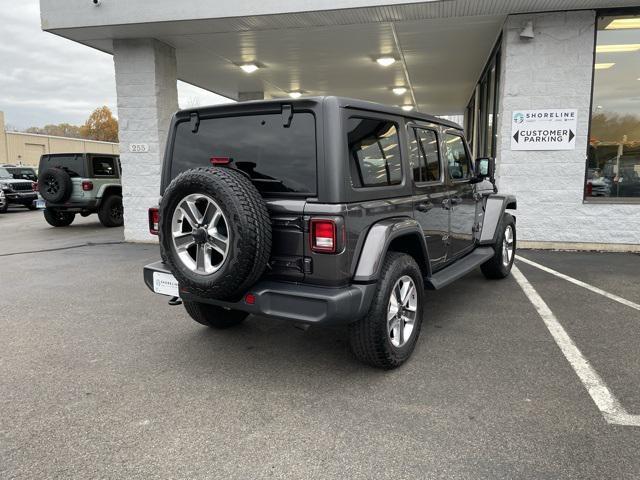 used 2020 Jeep Wrangler Unlimited car, priced at $31,154