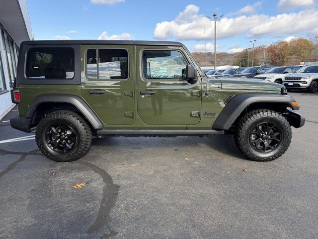 used 2021 Jeep Wrangler Unlimited car, priced at $31,436