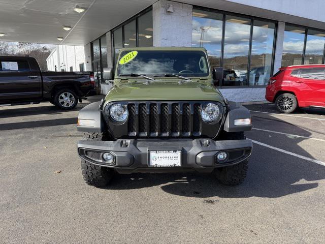 used 2021 Jeep Wrangler Unlimited car, priced at $31,436