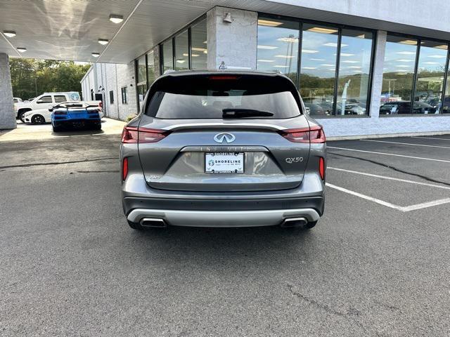 used 2022 INFINITI QX50 car, priced at $28,595