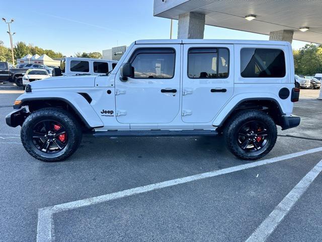 used 2021 Jeep Wrangler Unlimited car, priced at $33,042