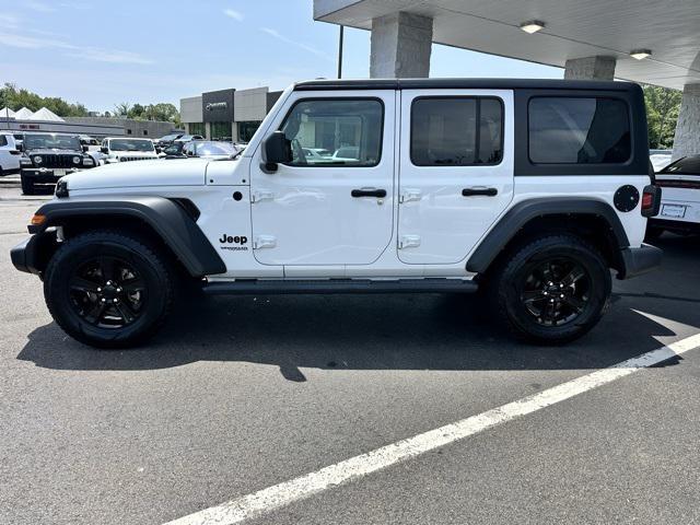 used 2022 Jeep Wrangler Unlimited car, priced at $32,521