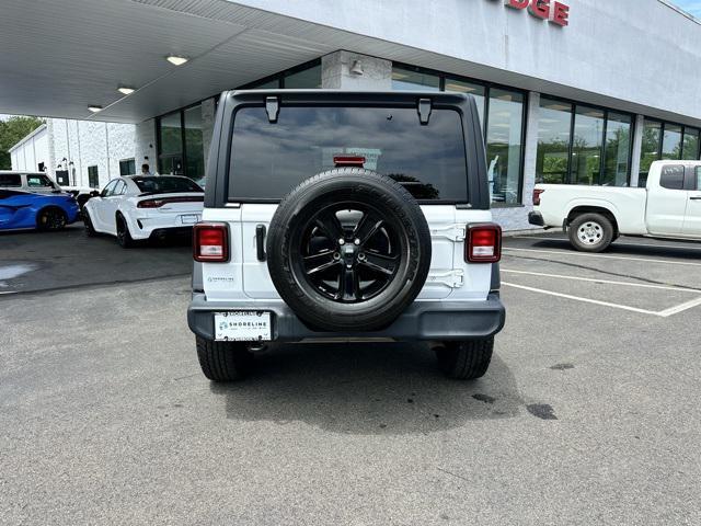 used 2022 Jeep Wrangler Unlimited car, priced at $32,521