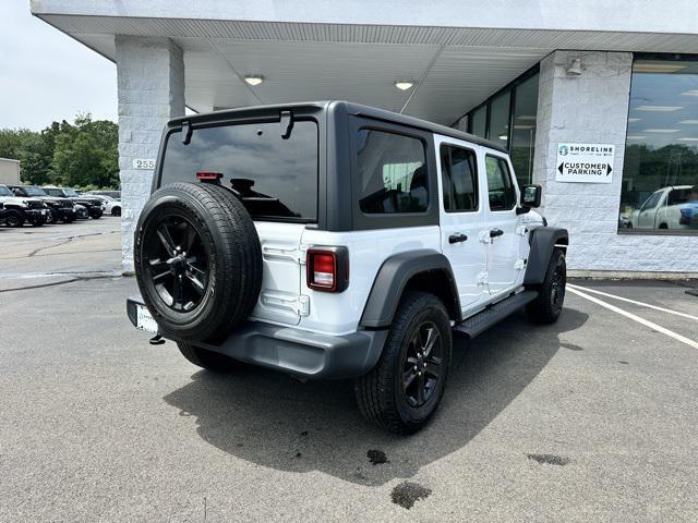 used 2022 Jeep Wrangler Unlimited car, priced at $32,521