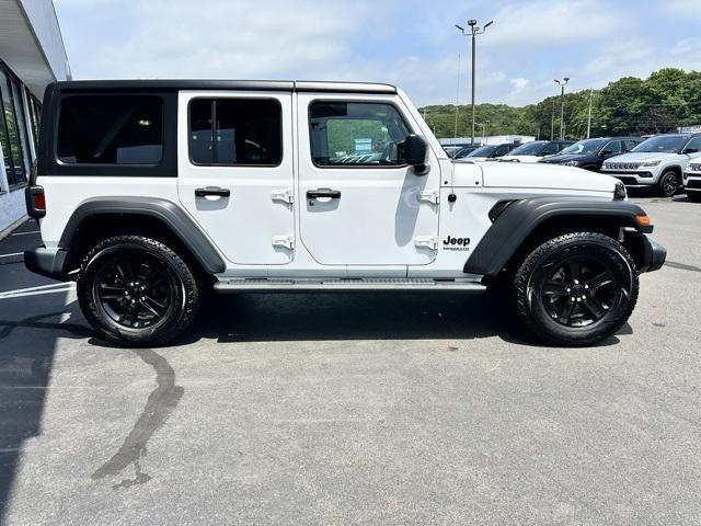 used 2022 Jeep Wrangler Unlimited car, priced at $32,521