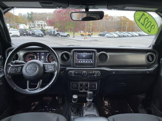 used 2021 Jeep Wrangler Unlimited car, priced at $26,657