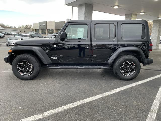 used 2021 Jeep Wrangler Unlimited car, priced at $26,657