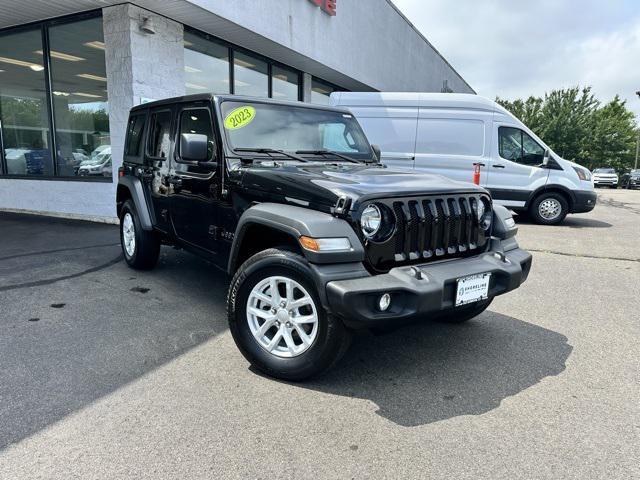 used 2023 Jeep Wrangler car, priced at $34,802