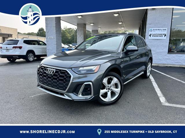 used 2022 Audi Q5 car, priced at $27,820