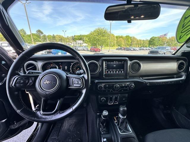 used 2021 Jeep Wrangler car, priced at $29,473
