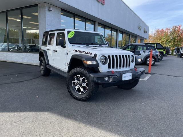used 2021 Jeep Wrangler Unlimited car, priced at $36,808