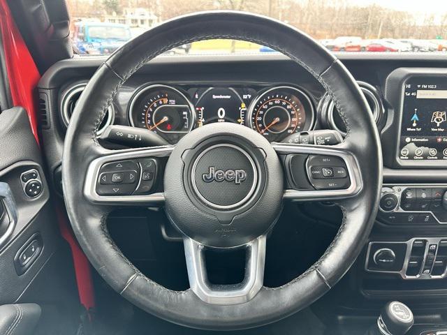 used 2021 Jeep Wrangler Unlimited car, priced at $34,627