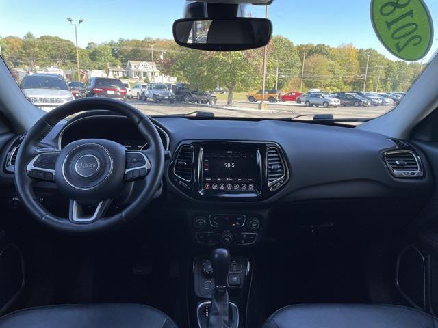 used 2018 Jeep Compass car, priced at $13,132