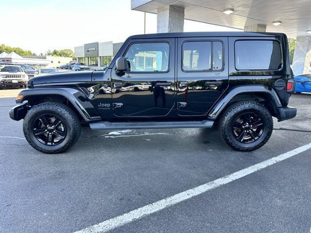 used 2022 Jeep Wrangler Unlimited car, priced at $38,186