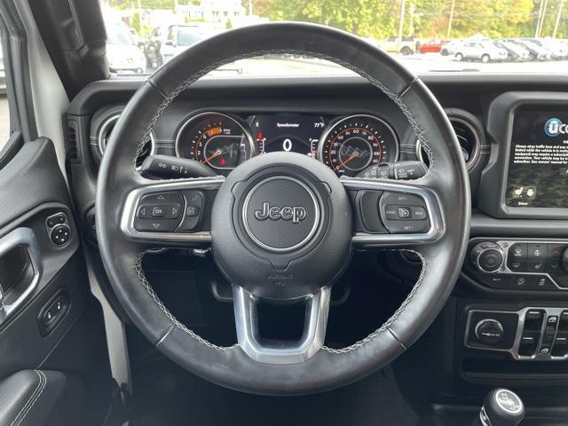 used 2022 Jeep Wrangler Unlimited car, priced at $37,432