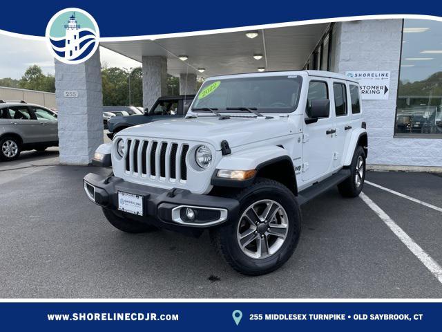 used 2022 Jeep Wrangler Unlimited car, priced at $37,432