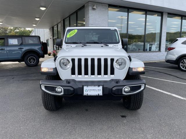 used 2022 Jeep Wrangler Unlimited car, priced at $37,432