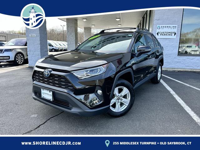 used 2021 Toyota RAV4 Hybrid car, priced at $26,324