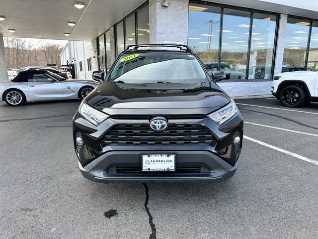 used 2021 Toyota RAV4 Hybrid car, priced at $26,324