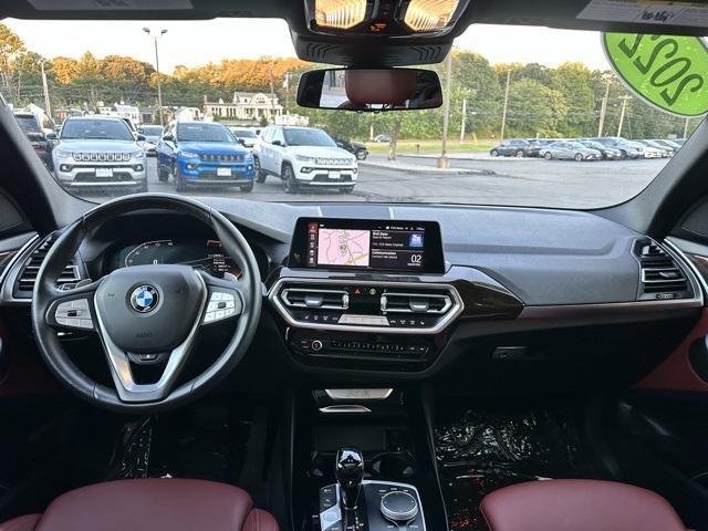 used 2022 BMW X3 car, priced at $34,447