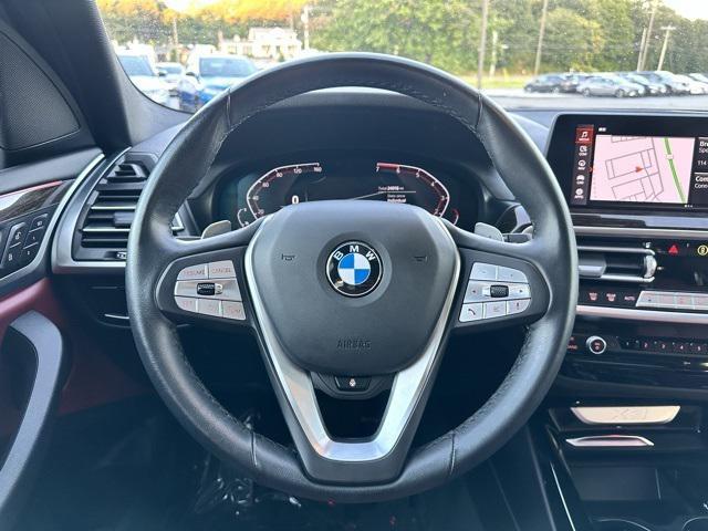 used 2022 BMW X3 car, priced at $34,447
