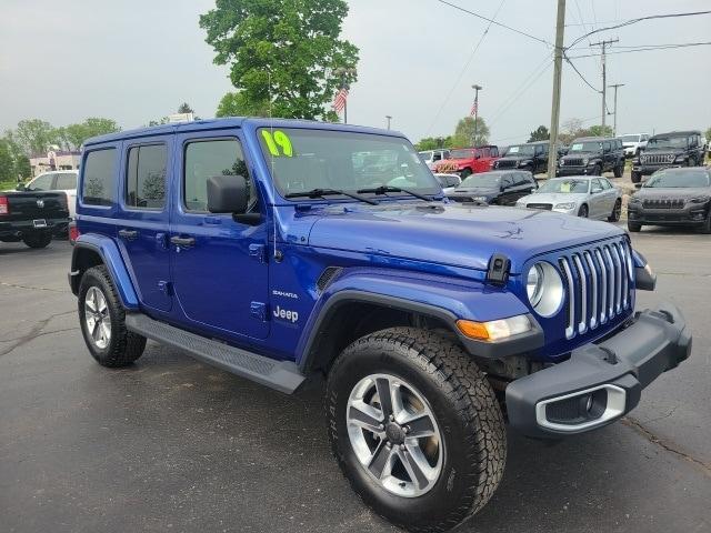 used 2019 Jeep Wrangler Unlimited car, priced at $33,499