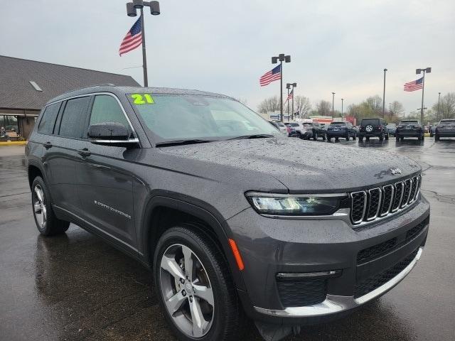 used 2021 Jeep Grand Cherokee L car, priced at $32,994