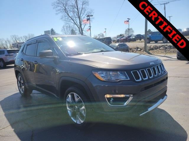 used 2019 Jeep Compass car, priced at $18,396