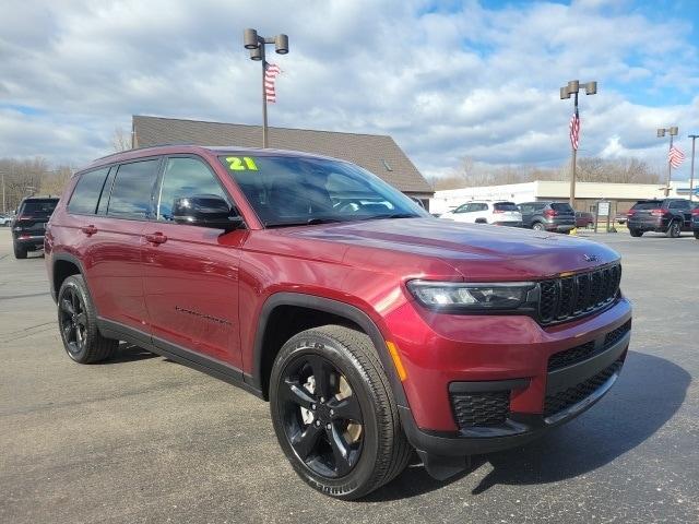 used 2021 Jeep Grand Cherokee L car, priced at $32,325