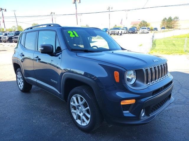 used 2021 Jeep Renegade car, priced at $19,499