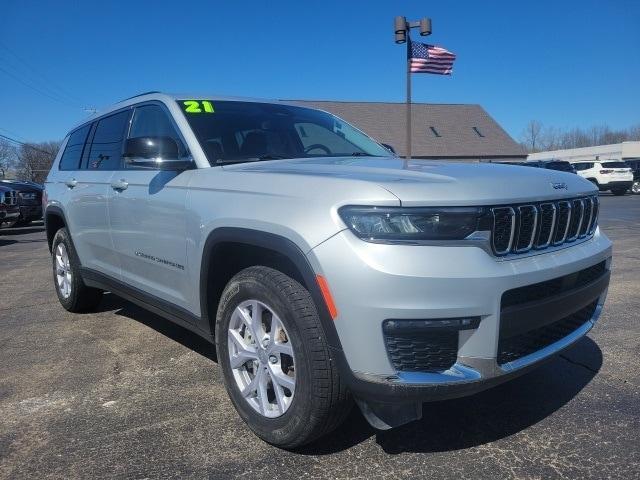 used 2021 Jeep Grand Cherokee L car, priced at $34,684