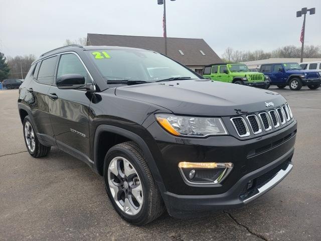used 2021 Jeep Compass car, priced at $21,346