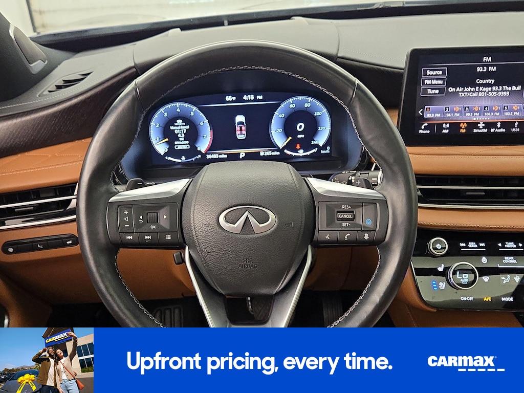 used 2022 INFINITI QX60 car, priced at $43,998