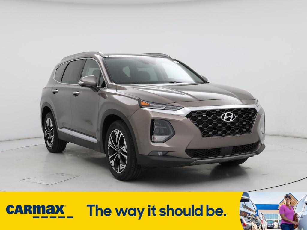 used 2019 Hyundai Santa Fe car, priced at $24,998