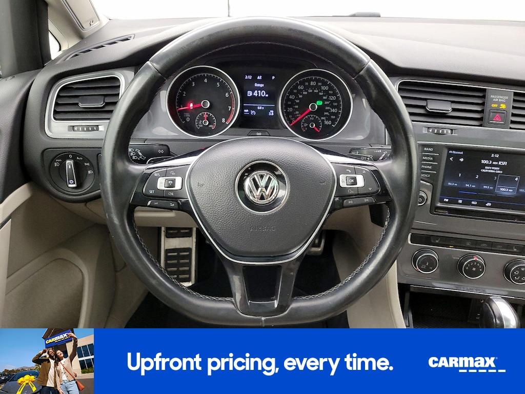 used 2017 Volkswagen Golf Alltrack car, priced at $15,998