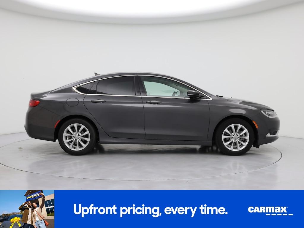 used 2015 Chrysler 200 car, priced at $10,998