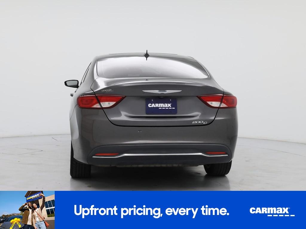 used 2015 Chrysler 200 car, priced at $10,998