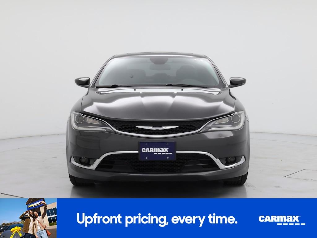 used 2015 Chrysler 200 car, priced at $10,998