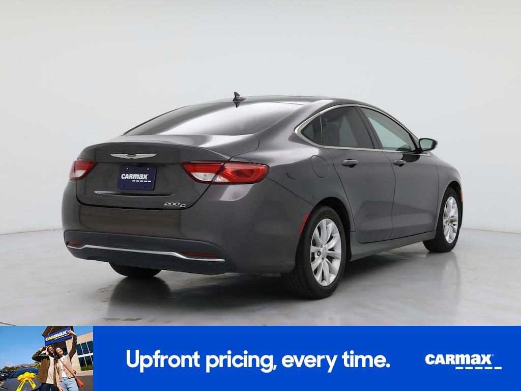 used 2015 Chrysler 200 car, priced at $10,998