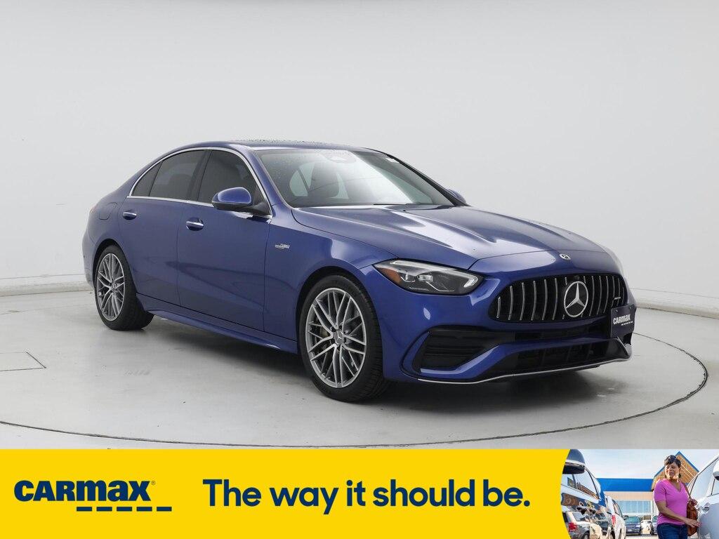 used 2023 Mercedes-Benz AMG C 43 car, priced at $49,998