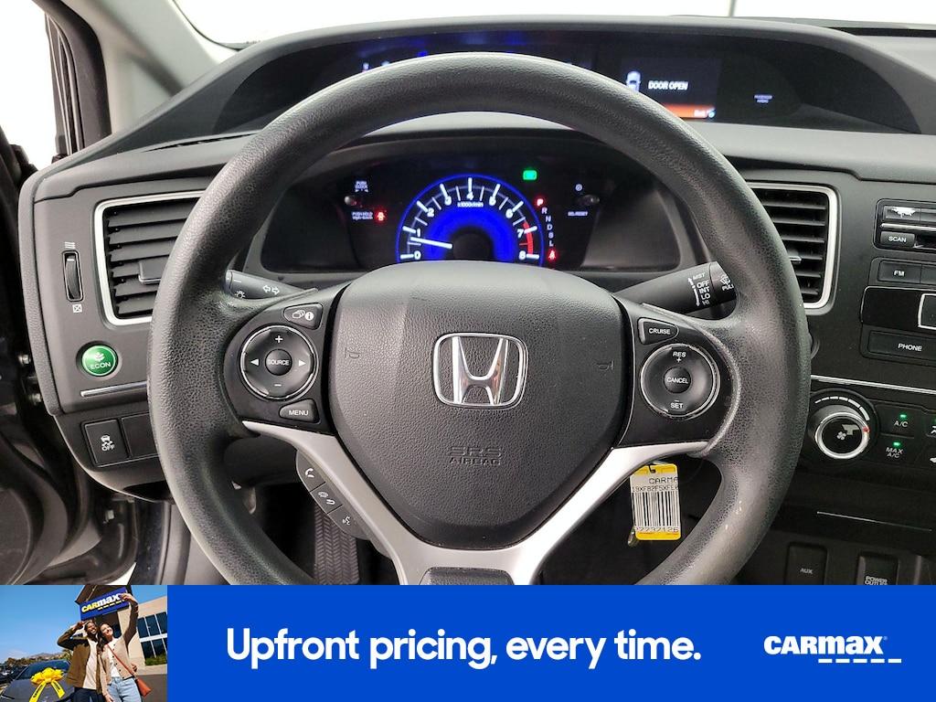 used 2015 Honda Civic car, priced at $14,998